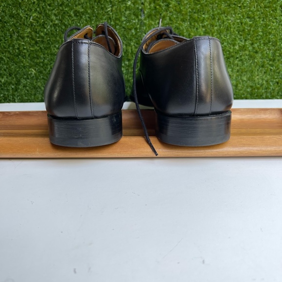 - Magnanni🔴black leather Oxfords men’s Size 10.5 D - Picture 3 of 12